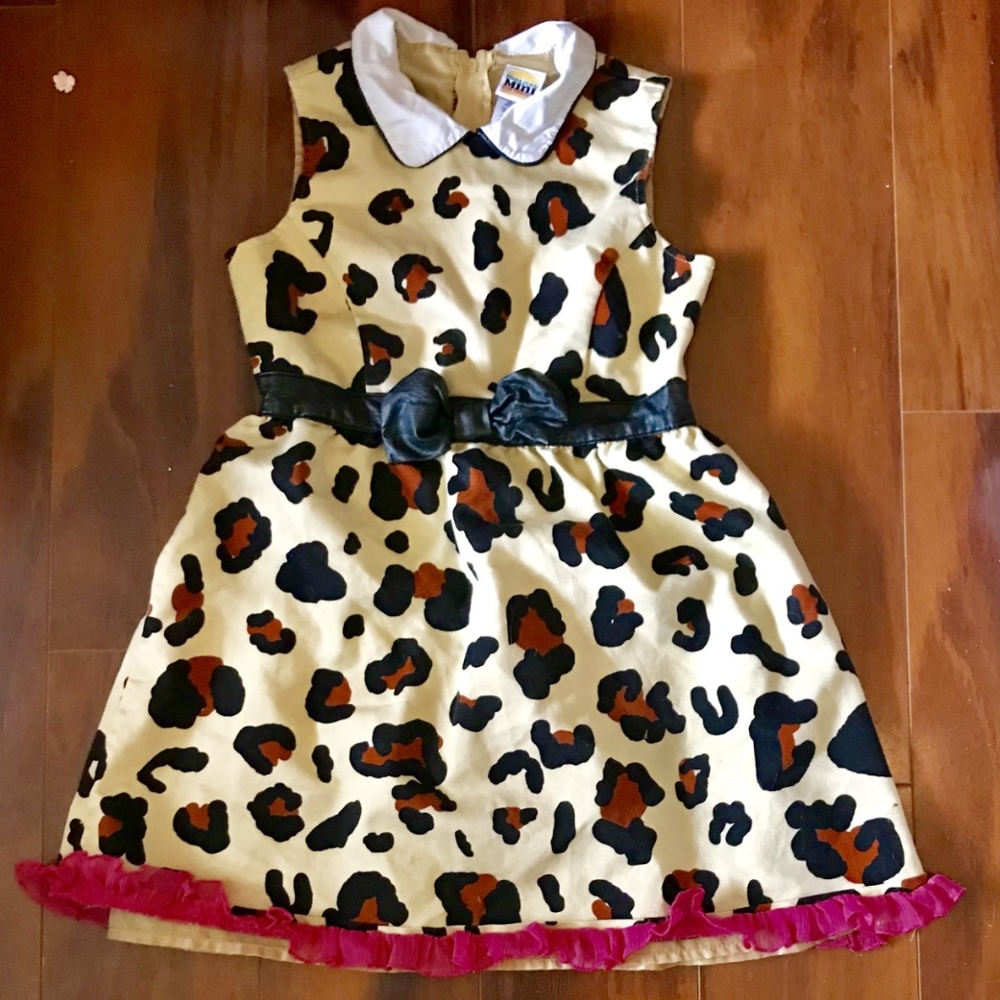 Leopard Harajuku Mini Dress